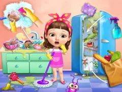 游戏Sweet Baby Girl Cleanup Messy House在线