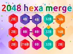 游戏2048 Hex Chain Merge在线
