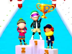 游戏Fun Race On Ice在线