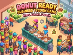 游戏Donut Ready Business Tycoon Game在线
