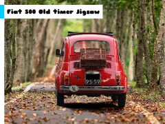 游戏Fiat 500 Old Timer Jigsaw在线