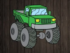 游戏Monster Truck Jigsaw在线