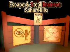游戏Escape & Steal Brainrot: Sahur Hills在线