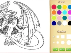 游戏Dragon Chimera Coloring Book在线
