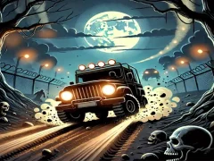游戏Racing Car Destroying Zombie在线