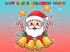 游戏Easy Santa Coloring Pages在线