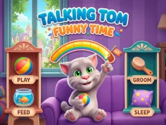 游戏Talking Tom Funny Time在线