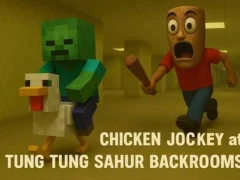 游戏Chicken Jockey at Tung Tung Sahur Backrooms在线