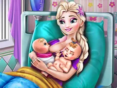 游戏Ice Queen Twins Birth在线