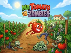 游戏Mr Tomato VS Zombies在线