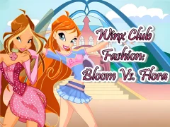 游戏Winx Club Fashion: Bloom vs Flora在线