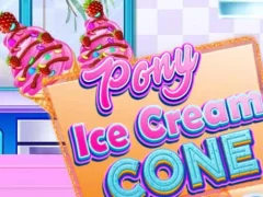 游戏Pony Ice Cream Cone在线