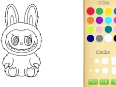 游戏Labubu Coloring Book在线