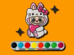 游戏Labubu Coloring Adventure在线