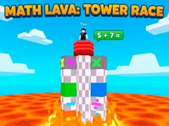 游戏Math Lava: Tower Race在线