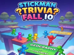 游戏Stickman Trivia Fall IO在线