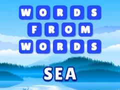 游戏Words from words: Sea在线