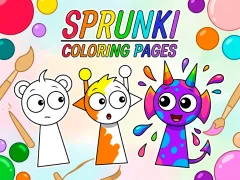 游戏Sprunki Coloring Pages在线
