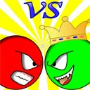 游戏Red ball vs green king在线
