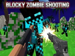 游戏Blocky Zombie Shooting在线