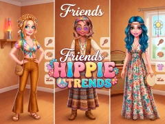 游戏Friends Hippie Trends在线