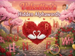 游戏Valentine's Hidden Alphawords在线