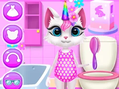 游戏Kitty Unicorn Daily Care在线