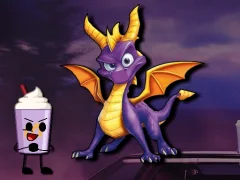 游戏Flappy Spyro Grimace在线