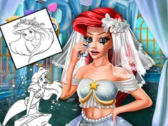 游戏Coloring Book for Ariel Mermaid在线