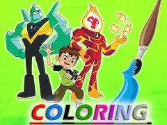 游戏Ben 10 Coloring在线