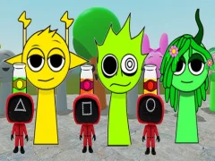 游戏Squid Sprunki Tap 2在线