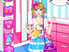 游戏Barbie With Kitty在线
