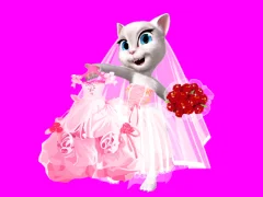 游戏Talking Tom Angela City Wedding Boutique在线