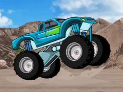 游戏Monster Truck Wheels 2在线