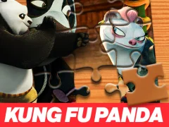 游戏Kung Fu Panda Dragon Knight Jigsaw Puzzle在线