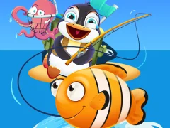 游戏Baby Penguin Fishing在线