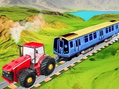 游戏Chain Tractor Train Towing Game 3D在线