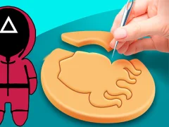 游戏Squid Game cookie Puzzle在线