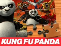 游戏Kung Fu Panda Jigsaw Puzzle在线