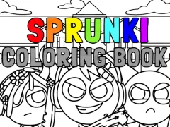 游戏Sprunki Coloring Book在线