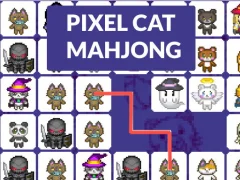 游戏Pixel cat mahjong在线