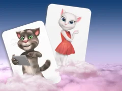 游戏My Talking Tom Memory Card Match在线