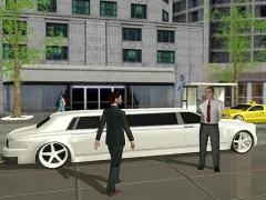 游戏Limo Taxi Driving Simulator: Limousine Car Games在线
