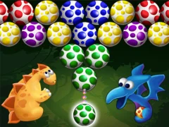 游戏Dino Eggs Bubble Shooter在线