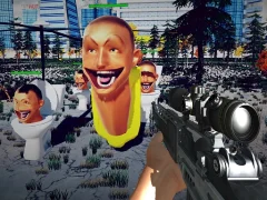 游戏Sniper Survival Skibidi Toilet在线