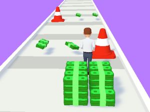 游戏收集所有的钱并致富：跑步者在线