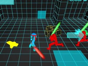 游戏Stickman Neon Sword战斗在线