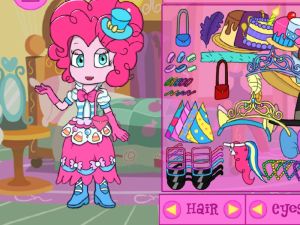 游戏我的小马驹exepria Girls Pinkie Pie打扮在线