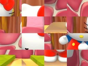 游戏Hello Kitty视频难题在线