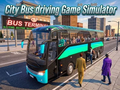 游戏City Bus driving Game Simulator在线